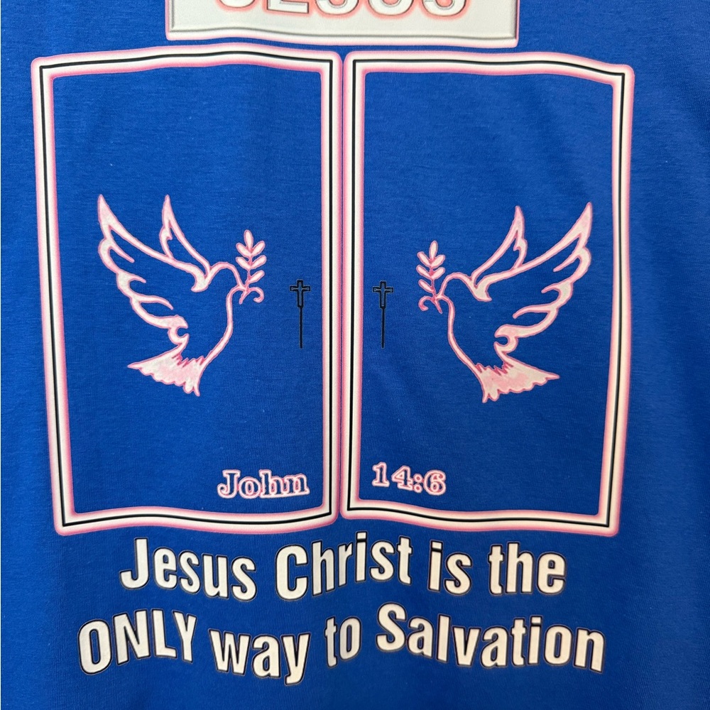 Blue Graphic T-Shirt